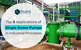 Top 5 Applications of Single Screw Pumps in Industrial Processes