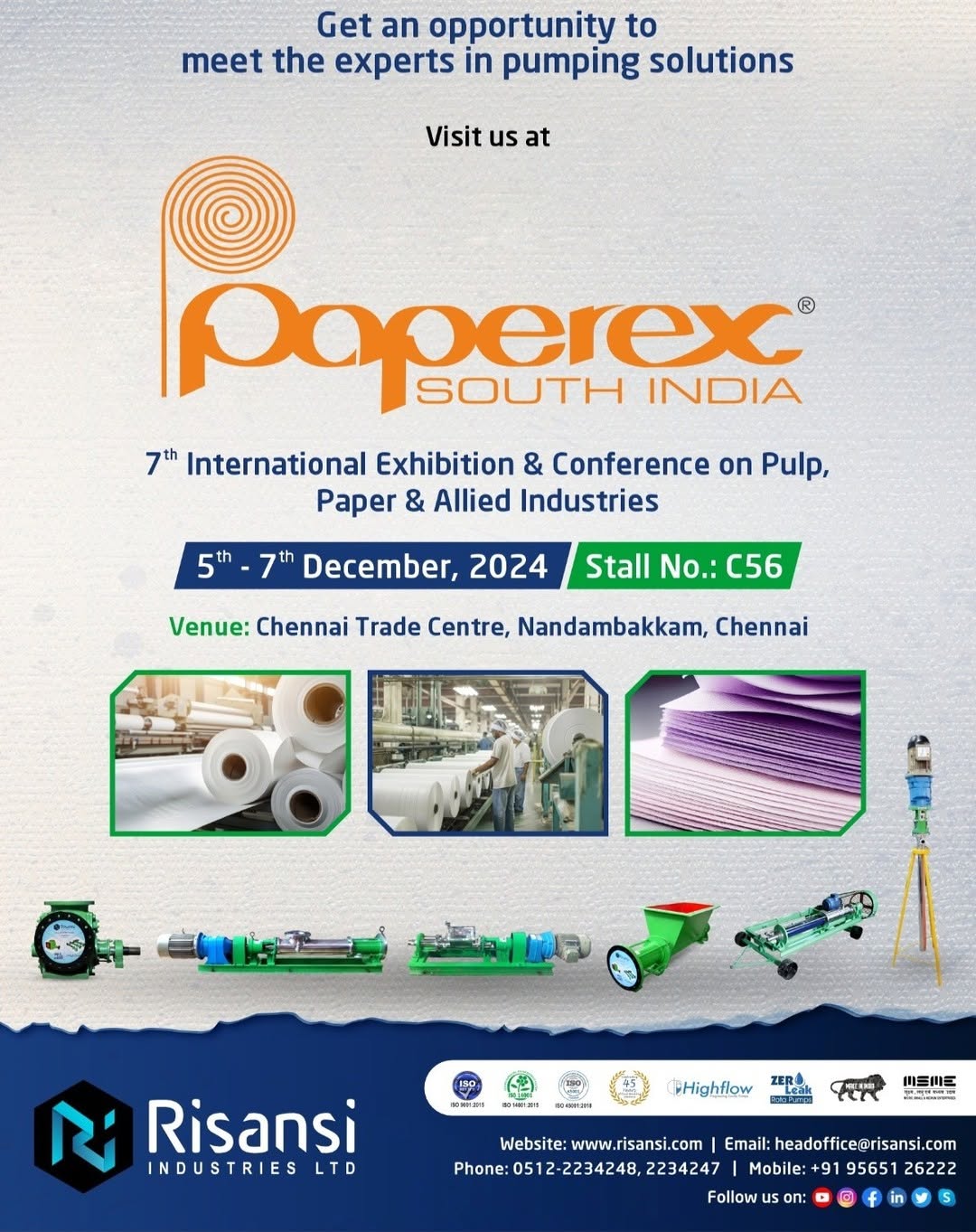 7th International Exhibition & Conference on Pulb, Paper & Allied Industries