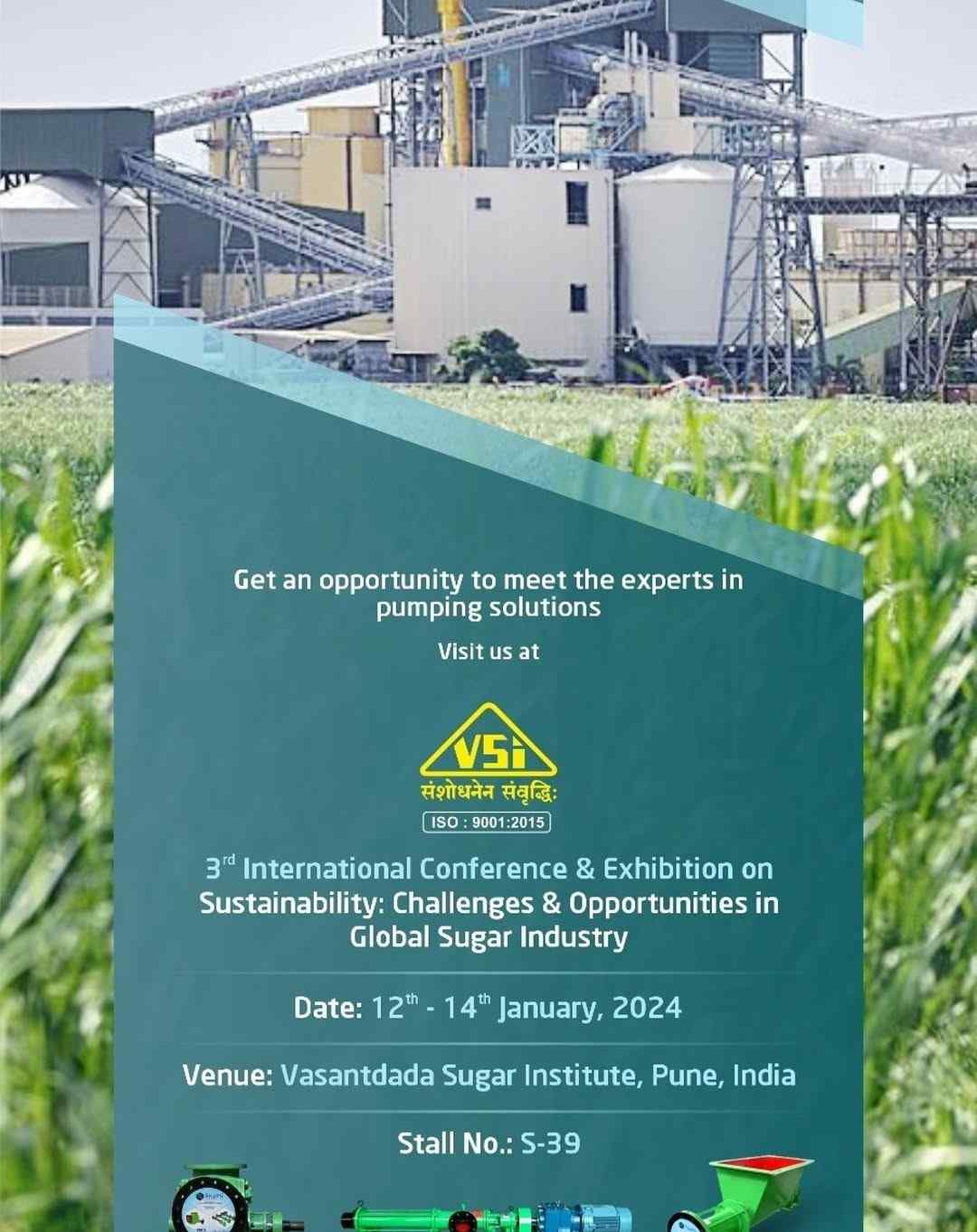 3rd International Conferance & Exhibition on Sustainability: Challenges & Opportunities in Global Sugar Industry