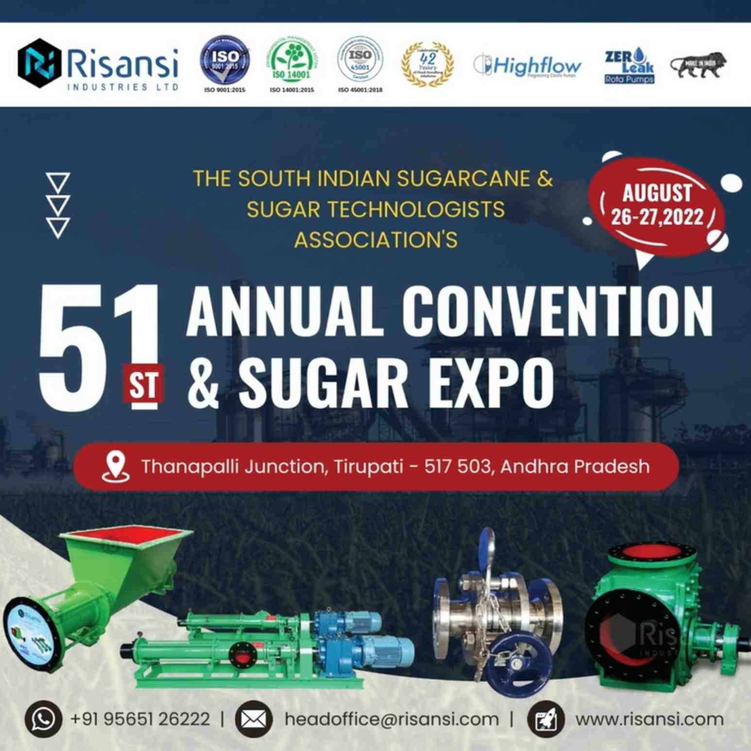 51th Annual Convention &<br>Sugar Expo, 2022