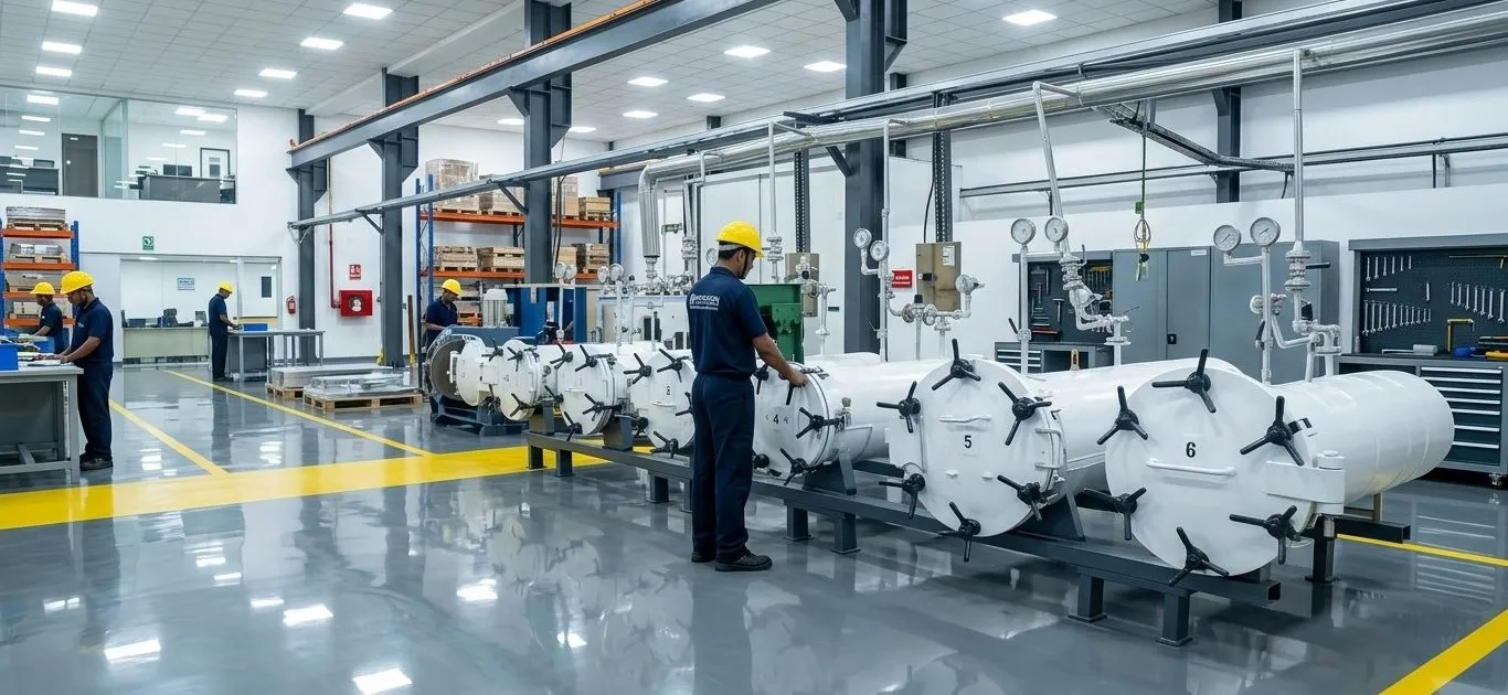 Precision extrusion system for rubber and plastic processing.